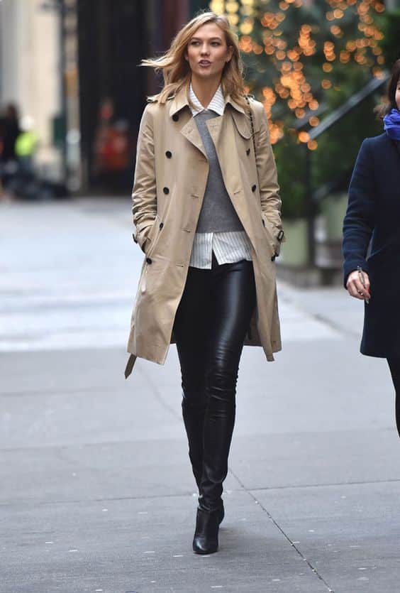 gabardina trench