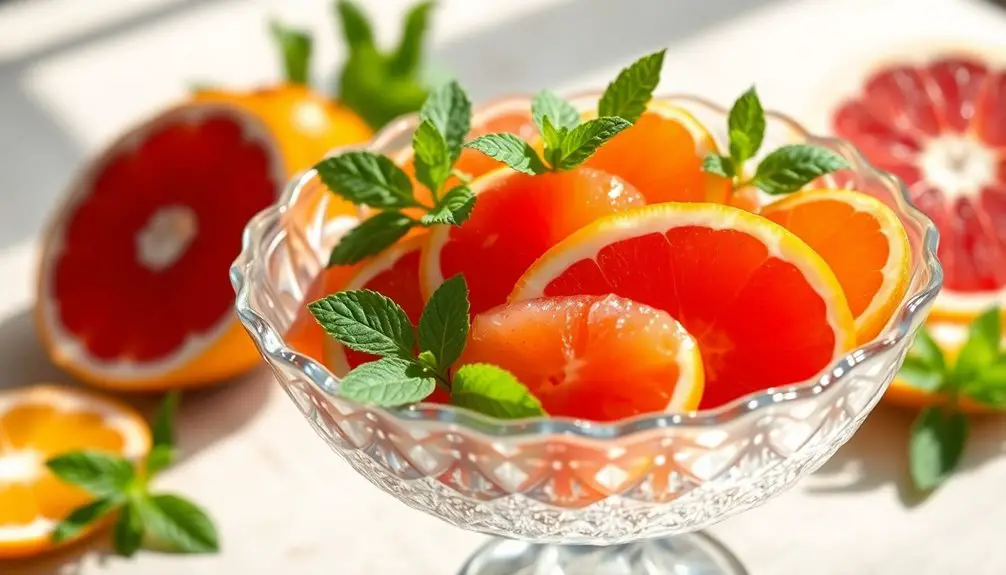explosión cítrica con pomelo