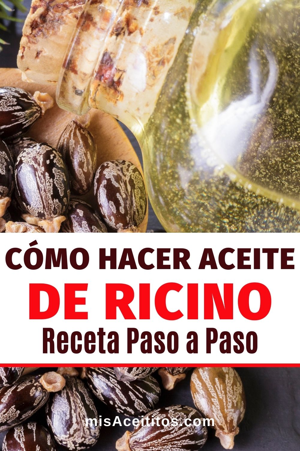 Cómo hacer aceite de ricino paso a paso.