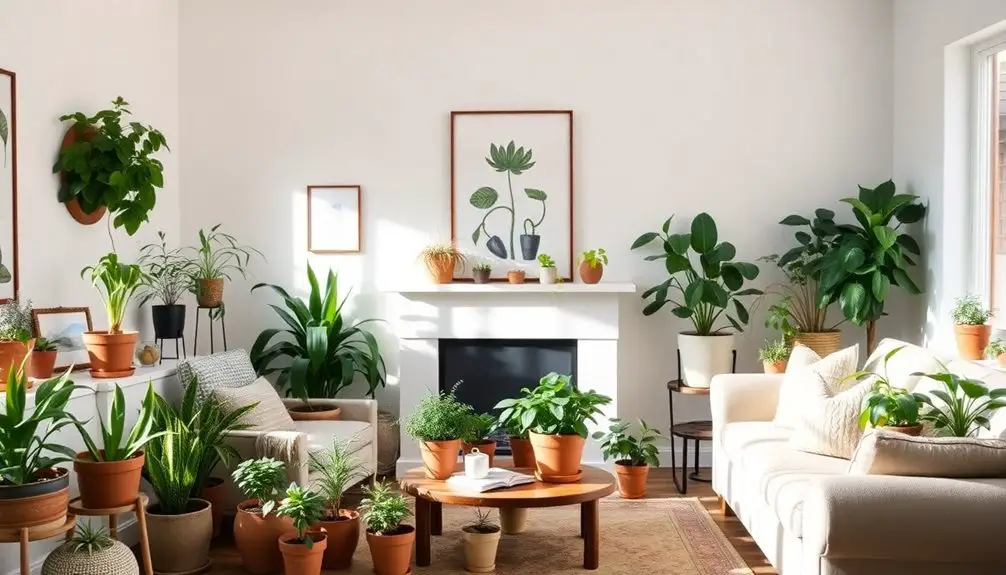 decoración natural interior asequible