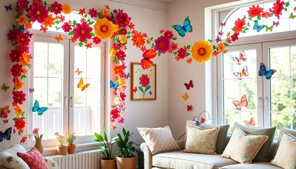 decoraciones de papel para ventanas