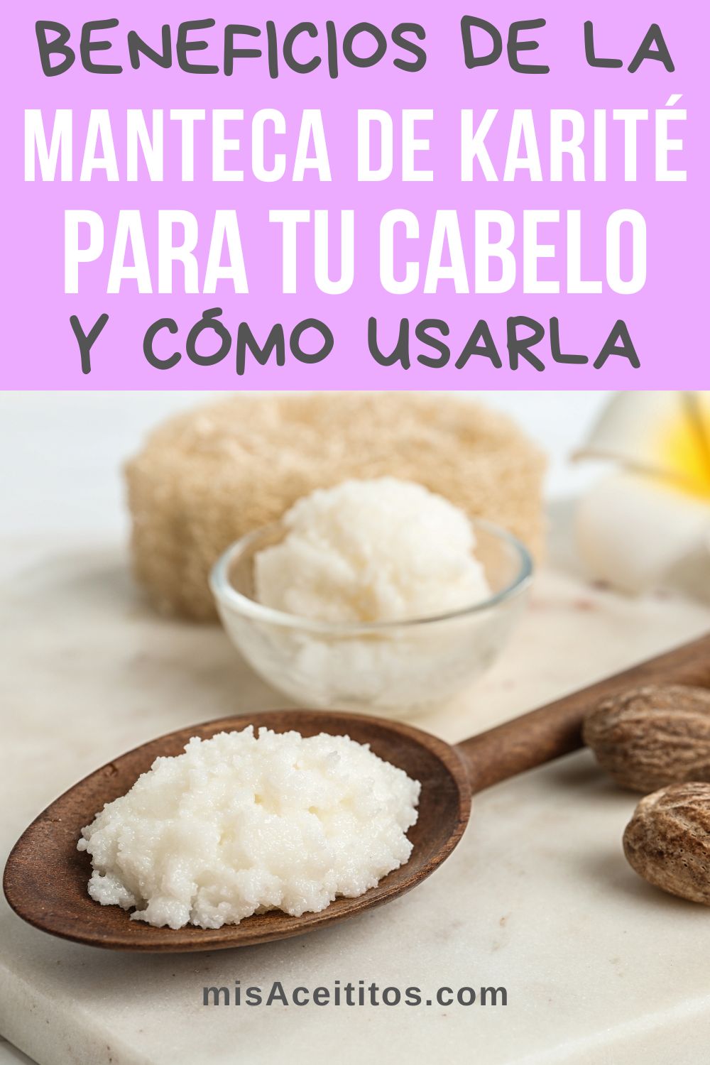 manteca de karite para el pelo PIN