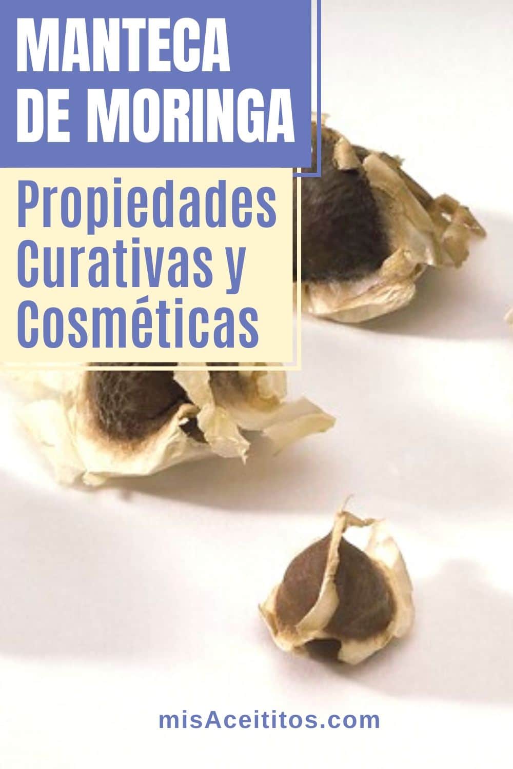 La manteca de moringa es ideal para el cuidado de tu piel y cabello gracias a sus propiedades curativas y cosméticas. Te cuento todos sus beneficios y cómo usarla.