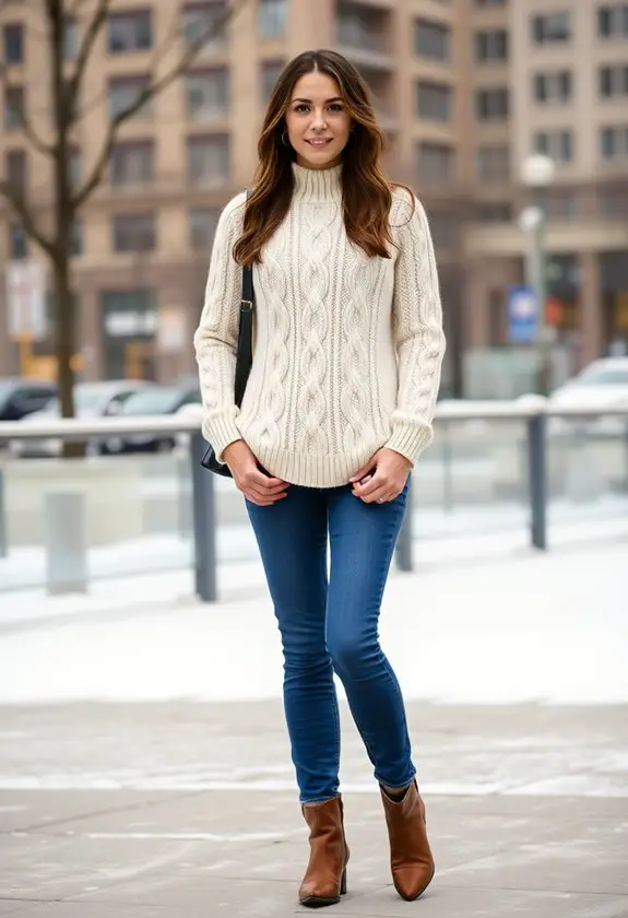 classic sweater and pants