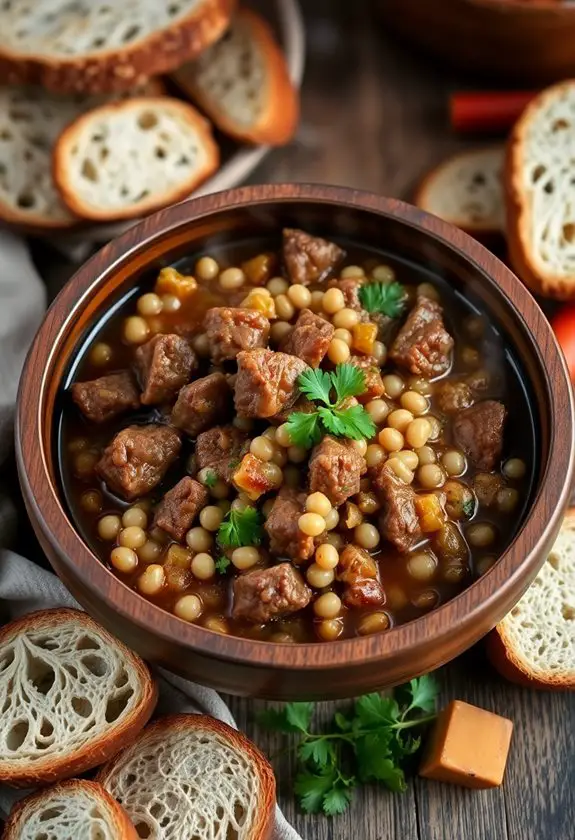 hearty beef barley stew