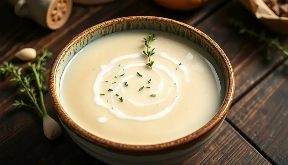 creamy potato leek soup