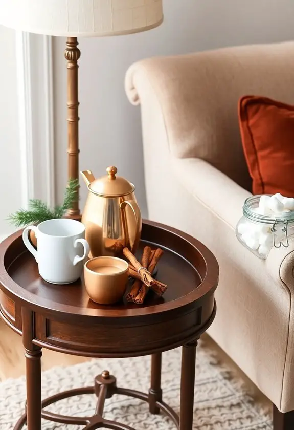 hot beverage station setup